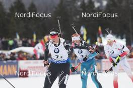 13.01.2018, Ruhpolding, Germany (GER): Lena Haecki (SUI) -  IBU world cup biathlon, relay women, Ruhpolding (GER). www.nordicfocus.com. © Manzoni/NordicFocus. Every downloaded picture is fee-liable.