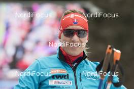13.01.2018, Ruhpolding, Germany (GER): Anastasiya Kuzmina (SVK) -  IBU world cup biathlon, relay women, Ruhpolding (GER). www.nordicfocus.com. © Manzoni/NordicFocus. Every downloaded picture is fee-liable.