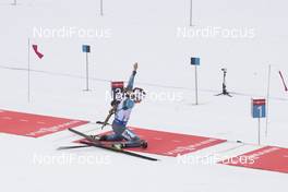 13.01.2018, Ruhpolding, Germany (GER): Celia Aymonier (FRA) -  IBU world cup biathlon, relay women, Ruhpolding (GER). www.nordicfocus.com. © Manzoni/NordicFocus. Every downloaded picture is fee-liable.