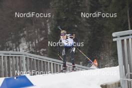 13.01.2018, Ruhpolding, Germany (GER): Elisa Gasparin (SUI) -  IBU world cup biathlon, relay women, Ruhpolding (GER). www.nordicfocus.com. © Manzoni/NordicFocus. Every downloaded picture is fee-liable.
