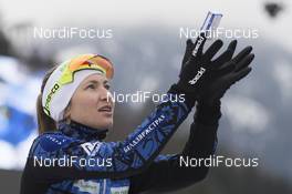 13.01.2018, Ruhpolding, Germany (GER): Darya Domracheva (BLR) -  IBU world cup biathlon, relay women, Ruhpolding (GER). www.nordicfocus.com. © Manzoni/NordicFocus. Every downloaded picture is fee-liable.