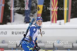 13.01.2018, Ruhpolding, Germany (GER): Dorothea Wierer (ITA) -  IBU world cup biathlon, relay women, Ruhpolding (GER). www.nordicfocus.com. © Manzoni/NordicFocus. Every downloaded picture is fee-liable.