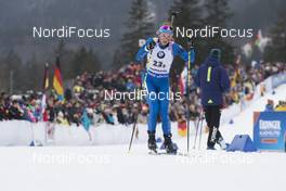 13.01.2018, Ruhpolding, Germany (GER): Emily Dreissigacker (USA) -  IBU world cup biathlon, relay women, Ruhpolding (GER). www.nordicfocus.com. © Manzoni/NordicFocus. Every downloaded picture is fee-liable.