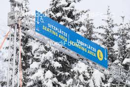 21.01.2018, Antholz, Italy (ITA): Event Feature: stadium sign -  IBU world cup biathlon, mass men, Antholz (ITA). www.nordicfocus.com. © Manzoni/NordicFocus. Every downloaded picture is fee-liable.