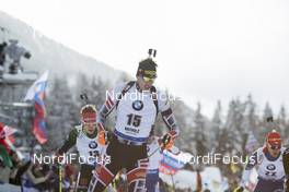 21.01.2018, Antholz, Italy (ITA): Julian Eberhard (AUT) -  IBU world cup biathlon, mass men, Antholz (ITA). www.nordicfocus.com. © Manzoni/NordicFocus. Every downloaded picture is fee-liable.