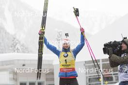 21.01.2018, Antholz, Italy (ITA): Kais Makarainen (FIN) -  IBU world cup biathlon, mass women, Antholz (ITA). www.nordicfocus.com. © Manzoni/NordicFocus. Every downloaded picture is fee-liable.