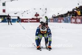 21.01.2018, Antholz, Italy (ITA): Darya Domracheva (BLR) -  IBU world cup biathlon, mass women, Antholz (ITA). www.nordicfocus.com. © Manzoni/NordicFocus. Every downloaded picture is fee-liable.