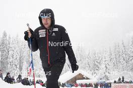 21.01.2018, Antholz, Italy (ITA): Joern Wollschlaeger (GER) coach Team Switzerland -  IBU world cup biathlon, mass women, Antholz (ITA). www.nordicfocus.com. © Manzoni/NordicFocus. Every downloaded picture is fee-liable.