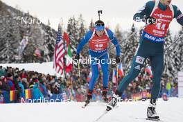 20.01.2018, Antholz, Italy (ITA): Tim Burke (USA) -  IBU world cup biathlon, pursuit men, Antholz (ITA). www.nordicfocus.com. © Manzoni/NordicFocus. Every downloaded picture is fee-liable.