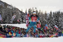 20.01.2018, Antholz, Italy (ITA): Emilien Jacquelin (FRA) -  IBU world cup biathlon, pursuit men, Antholz (ITA). www.nordicfocus.com. © Manzoni/NordicFocus. Every downloaded picture is fee-liable.