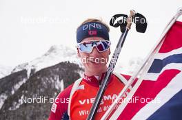 20.01.2018, Antholz, Italy (ITA): Johannes Thingnes Boe (NOR) -  IBU world cup biathlon, pursuit men, Antholz (ITA). www.nordicfocus.com. © Manzoni/NordicFocus. Every downloaded picture is fee-liable.