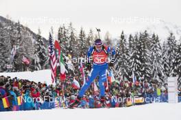 20.01.2018, Antholz, Italy (ITA): Dominik Windisch (ITA) -  IBU world cup biathlon, pursuit men, Antholz (ITA). www.nordicfocus.com. © Manzoni/NordicFocus. Every downloaded picture is fee-liable.