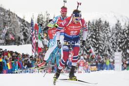 20.01.2018, Antholz, Italy (ITA): Tarjei Boe (NOR) -  IBU world cup biathlon, pursuit men, Antholz (ITA). www.nordicfocus.com. © Manzoni/NordicFocus. Every downloaded picture is fee-liable.
