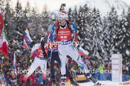 20.01.2018, Antholz, Italy (ITA): Tuomas Gronman (FIN) -  IBU world cup biathlon, pursuit men, Antholz (ITA). www.nordicfocus.com. © Manzoni/NordicFocus. Every downloaded picture is fee-liable.