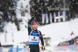 20.01.2018, Antholz, Italy (ITA): Laura Dahlmeier (GER) -  IBU world cup biathlon, pursuit women, Antholz (ITA). www.nordicfocus.com. © Manzoni/NordicFocus. Every downloaded picture is fee-liable.