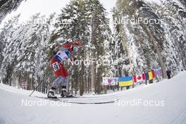 20.01.2018, Antholz, Italy (ITA): Baiba Bendika (LAT) -  IBU world cup biathlon, pursuit women, Antholz (ITA). www.nordicfocus.com. © Manzoni/NordicFocus. Every downloaded picture is fee-liable.