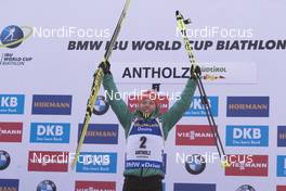 20.01.2018, Antholz, Italy (ITA): Laura Dahlmeier (GER) -  IBU world cup biathlon, pursuit women, Antholz (ITA). www.nordicfocus.com. © Manzoni/NordicFocus. Every downloaded picture is fee-liable.