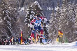 19.01.2018, Antholz, Italy (ITA): Tarjei Boe (NOR) -  IBU world cup biathlon, sprint men, Antholz (ITA). www.nordicfocus.com. © Manzoni/NordicFocus. Every downloaded picture is fee-liable.
