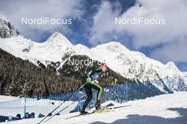 19.01.2018, Antholz, Italy (ITA): Johannes Kuehn (GER) -  IBU world cup biathlon, sprint men, Antholz (ITA). www.nordicfocus.com. © Manzoni/NordicFocus. Every downloaded picture is fee-liable.