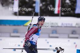 19.01.2018, Antholz, Italy (ITA): Andrejs Rastorgujevs (LAT) -  IBU world cup biathlon, sprint men, Antholz (ITA). www.nordicfocus.com. © Manzoni/NordicFocus. Every downloaded picture is fee-liable.
