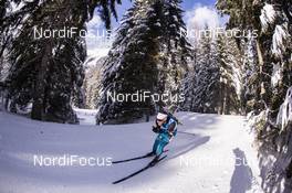 19.01.2018, Antholz, Italy (ITA): Antonin Guigonnat (FRA) -  IBU world cup biathlon, sprint men, Antholz (ITA). www.nordicfocus.com. © Manzoni/NordicFocus. Every downloaded picture is fee-liable.