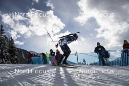 19.01.2018, Antholz, Italy (ITA): Kauri Koiv (EST) -  IBU world cup biathlon, sprint men, Antholz (ITA). www.nordicfocus.com. © Manzoni/NordicFocus. Every downloaded picture is fee-liable.