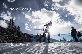 19.01.2018, Antholz, Italy (ITA): Anton Babikov (RUS) -  IBU world cup biathlon, sprint men, Antholz (ITA). www.nordicfocus.com. © Manzoni/NordicFocus. Every downloaded picture is fee-liable.