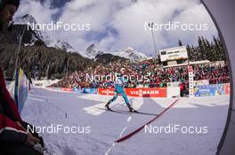 19.01.2018, Antholz, Italy (ITA): Emilien Jacquelin (FRA) -  IBU world cup biathlon, sprint men, Antholz (ITA). www.nordicfocus.com. © Manzoni/NordicFocus. Every downloaded picture is fee-liable.
