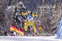 19.01.2018, Antholz, Italy (ITA): Torstein Stenersen (SWE) -  IBU world cup biathlon, sprint men, Antholz (ITA). www.nordicfocus.com. © Manzoni/NordicFocus. Every downloaded picture is fee-liable.