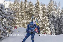 19.01.2018, Antholz, Italy (ITA): Lukas Hofer (ITA) -  IBU world cup biathlon, sprint men, Antholz (ITA). www.nordicfocus.com. © Manzoni/NordicFocus. Every downloaded picture is fee-liable.