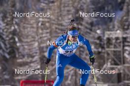 19.01.2018, Antholz, Italy (ITA): Lowell Bailey (USA) -  IBU world cup biathlon, sprint men, Antholz (ITA). www.nordicfocus.com. © Manzoni/NordicFocus. Every downloaded picture is fee-liable.