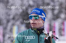 19.01.2018, Antholz, Italy (ITA): Simon Schempp (GER) -  IBU world cup biathlon, sprint men, Antholz (ITA). www.nordicfocus.com. © Manzoni/NordicFocus. Every downloaded picture is fee-liable.