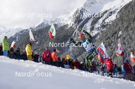 19.01.2018, Antholz, Italy (ITA): Arnd Peiffer (GER) -  IBU world cup biathlon, sprint men, Antholz (ITA). www.nordicfocus.com. © Manzoni/NordicFocus. Every downloaded picture is fee-liable.