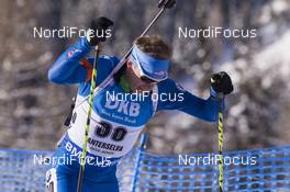19.01.2018, Antholz, Italy (ITA): Lowell Bailey (USA) -  IBU world cup biathlon, sprint men, Antholz (ITA). www.nordicfocus.com. © Manzoni/NordicFocus. Every downloaded picture is fee-liable.
