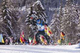 19.01.2018, Antholz, Italy (ITA): Simon Schempp (GER) -  IBU world cup biathlon, sprint men, Antholz (ITA). www.nordicfocus.com. © Manzoni/NordicFocus. Every downloaded picture is fee-liable.