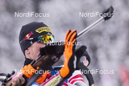 19.01.2018, Antholz, Italy (ITA): Julian Eberhard (AUT) -  IBU world cup biathlon, sprint men, Antholz (ITA). www.nordicfocus.com. © Manzoni/NordicFocus. Every downloaded picture is fee-liable.