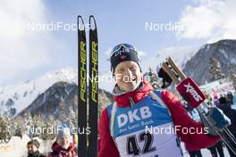 19.01.2018, Antholz, Italy (ITA): Johannes Thingnes Boe (NOR) -  IBU world cup biathlon, sprint men, Antholz (ITA). www.nordicfocus.com. © Manzoni/NordicFocus. Every downloaded picture is fee-liable.