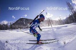 19.01.2018, Antholz, Italy (ITA): Thomas Bormolini (ITA) -  IBU world cup biathlon, sprint men, Antholz (ITA). www.nordicfocus.com. © Manzoni/NordicFocus. Every downloaded picture is fee-liable.