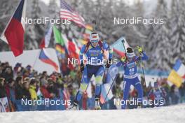 18.01.2018, Antholz, Italy (ITA): Nadzeya Pisareva (BLR) -  IBU world cup biathlon, sprint women, Antholz (ITA). www.nordicfocus.com. © Manzoni/NordicFocus. Every downloaded picture is fee-liable.