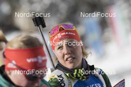 18.01.2018, Antholz, Italy (ITA): Laura Dahlmeier (GER) -  IBU world cup biathlon, sprint women, Antholz (ITA). www.nordicfocus.com. © Manzoni/NordicFocus. Every downloaded picture is fee-liable.