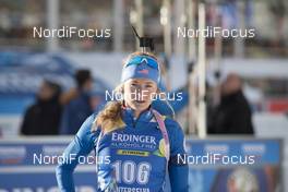 18.01.2018, Antholz, Italy (ITA): Emily Dreissigacker (USA) -  IBU world cup biathlon, sprint women, Antholz (ITA). www.nordicfocus.com. © Manzoni/NordicFocus. Every downloaded picture is fee-liable.
