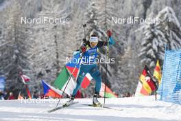 18.01.2018, Antholz, Italy (ITA): Justine Braisaz (FRA) -  IBU world cup biathlon, sprint women, Antholz (ITA). www.nordicfocus.com. © Manzoni/NordicFocus. Every downloaded picture is fee-liable.