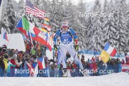 18.01.2018, Antholz, Italy (ITA): Laura Toivanen (FIN) -  IBU world cup biathlon, sprint women, Antholz (ITA). www.nordicfocus.com. © Manzoni/NordicFocus. Every downloaded picture is fee-liable.