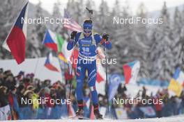 18.01.2018, Antholz, Italy (ITA): Lisa Vittozzi (ITA) -  IBU world cup biathlon, sprint women, Antholz (ITA). www.nordicfocus.com. © Manzoni/NordicFocus. Every downloaded picture is fee-liable.
