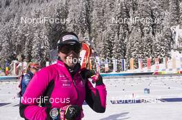 18.01.2018, Antholz, Italy (ITA): Lena Haecki (SUI) -  IBU world cup biathlon, sprint women, Antholz (ITA). www.nordicfocus.com. © Manzoni/NordicFocus. Every downloaded picture is fee-liable.