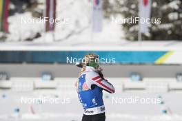 18.01.2018, Antholz, Italy (ITA): Lisa Theresa Hauser (AUT) -  IBU world cup biathlon, sprint women, Antholz (ITA). www.nordicfocus.com. © Manzoni/NordicFocus. Every downloaded picture is fee-liable.