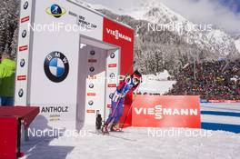 18.01.2018, Antholz, Italy (ITA): Jihee Mun (KOR) -  IBU world cup biathlon, sprint women, Antholz (ITA). www.nordicfocus.com. © Manzoni/NordicFocus. Every downloaded picture is fee-liable.