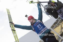 18.01.2018, Antholz, Italy (ITA): Veronika Vitkova (CZE) -  IBU world cup biathlon, sprint women, Antholz (ITA). www.nordicfocus.com. © Manzoni/NordicFocus. Every downloaded picture is fee-liable.
