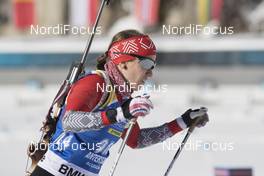 18.01.2018, Antholz, Italy (ITA): Baiba Bendika (LAT) -  IBU world cup biathlon, sprint women, Antholz (ITA). www.nordicfocus.com. © Manzoni/NordicFocus. Every downloaded picture is fee-liable.