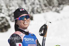18.01.2018, Antholz, Italy (ITA): Fuyuko Tachizaki (JPN) -  IBU world cup biathlon, sprint women, Antholz (ITA). www.nordicfocus.com. © Manzoni/NordicFocus. Every downloaded picture is fee-liable.